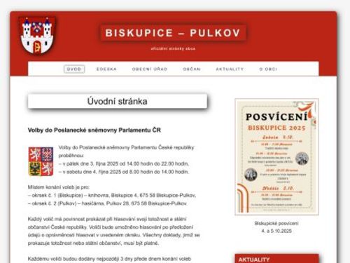 Obecní úřad Biskupice-Pulkov