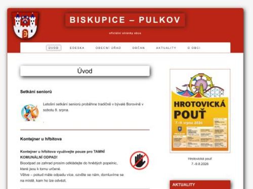 Obecní úřad Biskupice-Pulkov