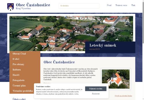 Zobrazit webové stránky Obecní úřad Častohostice