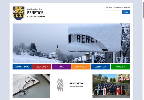 Zobrazit webové stránky Úřad obce Benetice