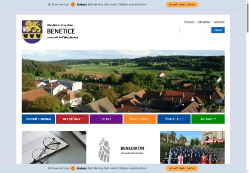 Zobrazit webové stránky Úřad obce Benetice