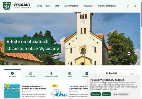 Zobrazit webové stránky Obecní úřad Vysočany