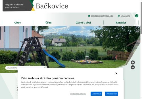 Zobrazit webové stránky Obecní úřad Bačkovice