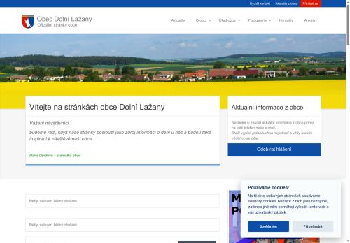 Zobrazit webové stránky Obecní úřad Dolní Lažany