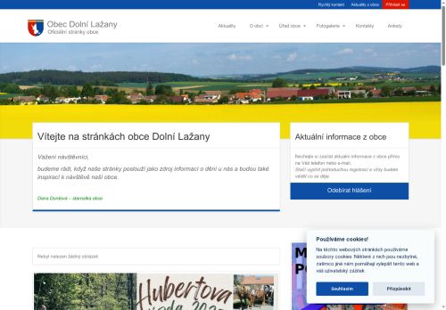 Zobrazit webové stránky Obecní úřad Dolní Lažany