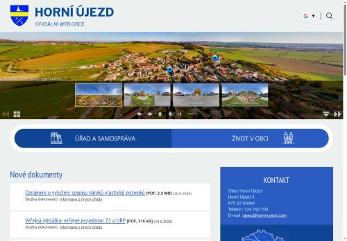 Zobrazit webové stránky Obecní úřad Horní Újezd