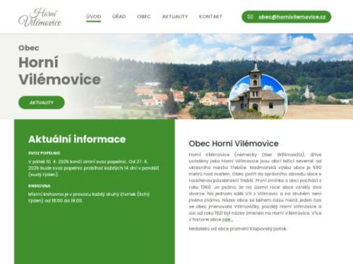 Obecní úřad Horní Vilémovice