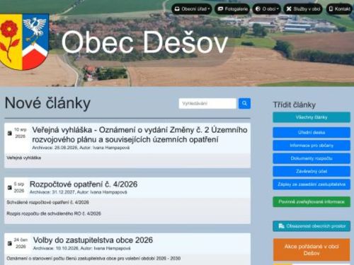 Obecní úřad Dešov