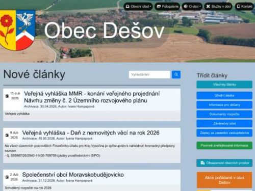 Obecní úřad Dešov