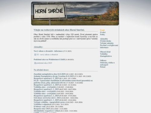 Obecní úřad Horní Smrčné