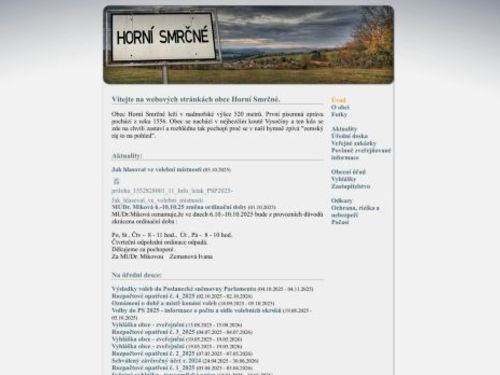 Obecní úřad Horní Smrčné