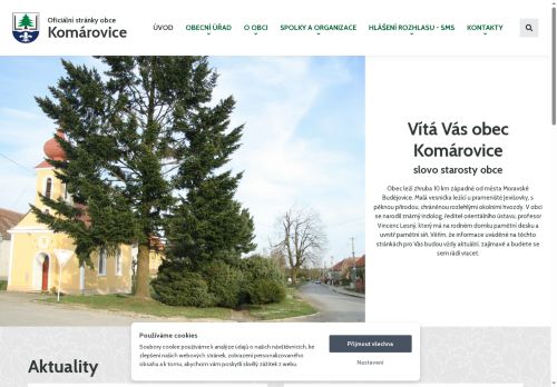 Zobrazit webové stránky Obecní úřad Komárovice