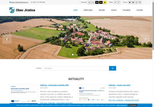 Zobrazit webové stránky Obecní úřad Jiratice