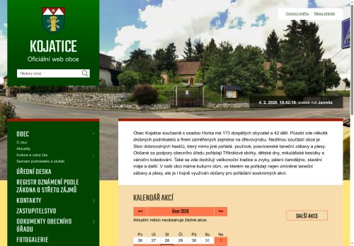 Zobrazit webové stránky Obecní úřad Kojatice