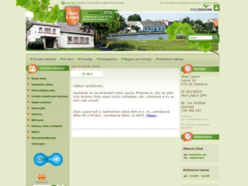 Obecní úřad Lesná