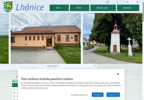 Zobrazit webové stránky Obecní úřad Lhánice