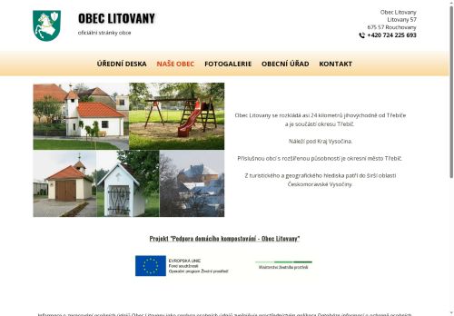 Zobrazit webové stránky Obecní úřad Litovany