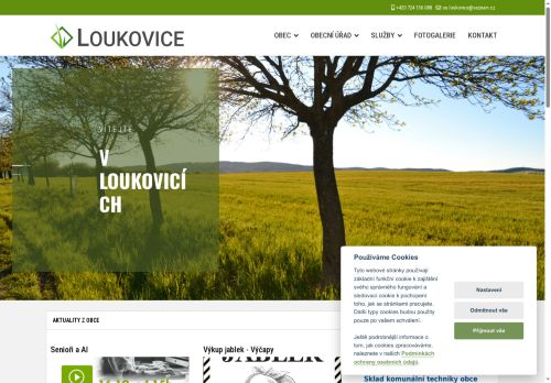 Zobrazit webové stránky Obecní úřad Loukovice