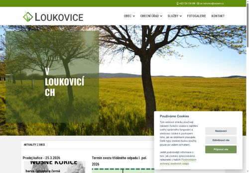 Zobrazit webové stránky Obecní úřad Loukovice