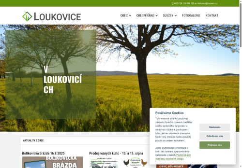 Zobrazit webové stránky Obecní úřad Loukovice