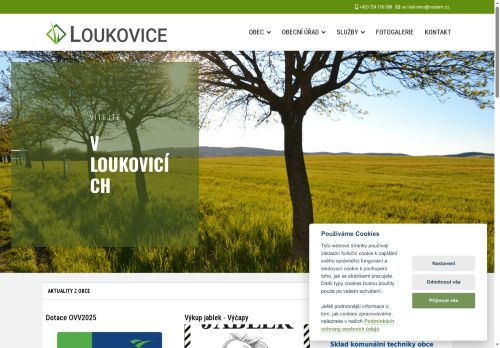 Zobrazit webové stránky Obecní úřad Loukovice