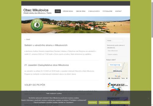 Zobrazit webové stránky Obecní úřad Mikulovice