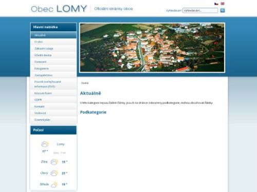 Obecní úřad Lomy