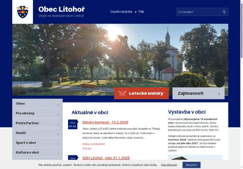 Zobrazit webové stránky Obecní úřad Litohoř