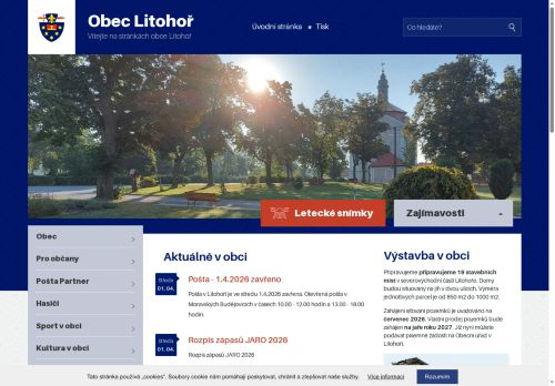 Zobrazit webové stránky Obecní úřad Litohoř
