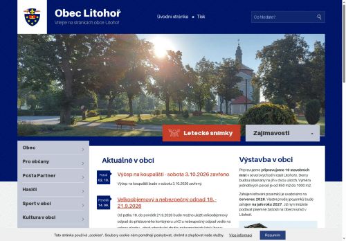 Zobrazit webové stránky Obecní úřad Litohoř