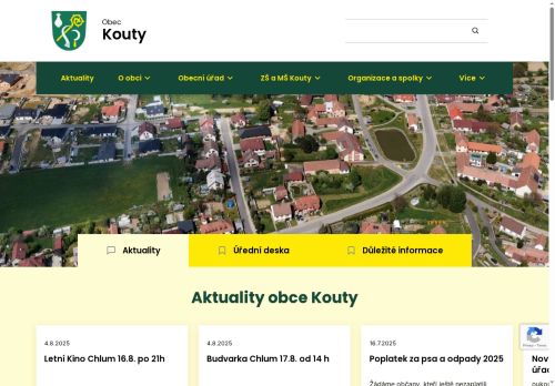 Zobrazit webové stránky Obecní úřad Kouty