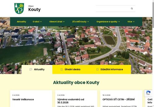 Zobrazit webové stránky Obecní úřad Kouty