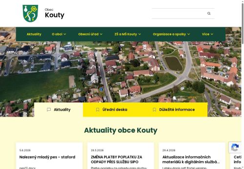 Zobrazit webové stránky Obecní úřad Kouty