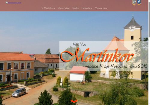 Zobrazit webové stránky Obecní úřad Martínkov