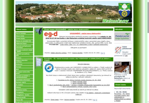 Zobrazit webové stránky Obecní úřad Naloučany