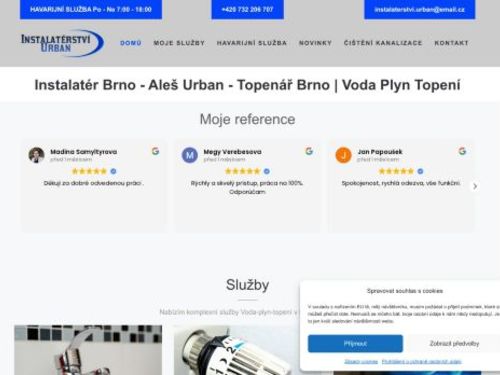 Instalatér Brno - Aleš Urban