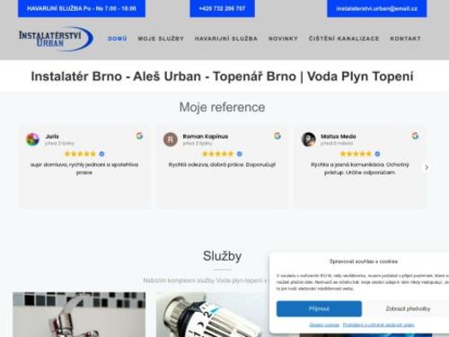 Instalatér Brno - Aleš Urban