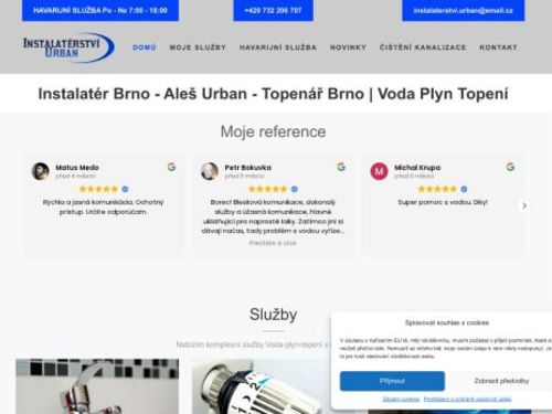 Instalatér Brno - Aleš Urban