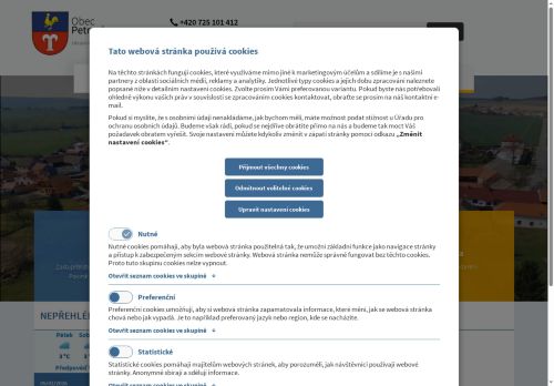 Zobrazit webové stránky Obecní úřad Petrovice