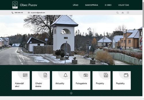 Zobrazit webové stránky Obecní úřad Pucov