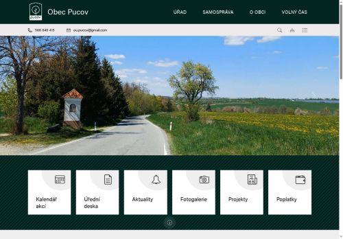 Zobrazit webové stránky Obecní úřad Pucov