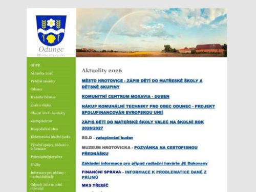 Obecní úřad Odunec