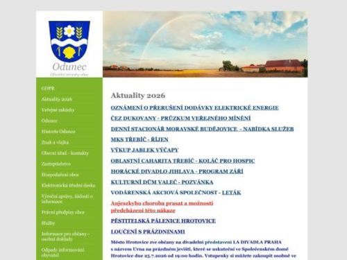 Obecní úřad Odunec