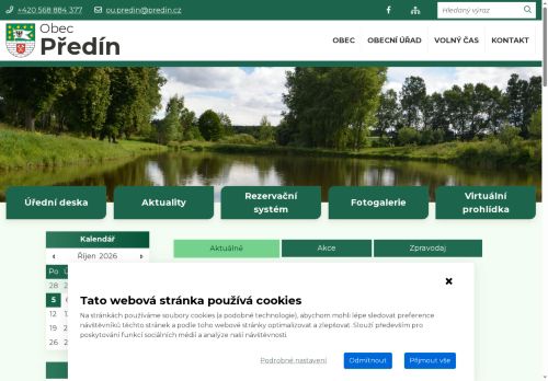 Zobrazit webové stránky Obecní úřad Předín
