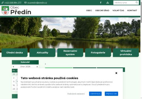 Zobrazit webové stránky Obecní úřad Předín