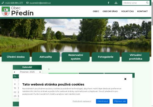 Zobrazit webové stránky Obecní úřad Předín