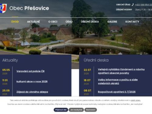Obecní úřad Přešovice