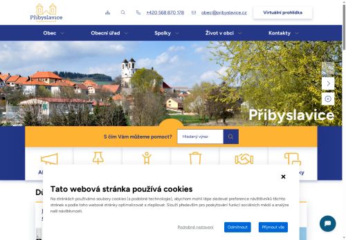 Zobrazit webové stránky Obecní úřad Přibyslavice