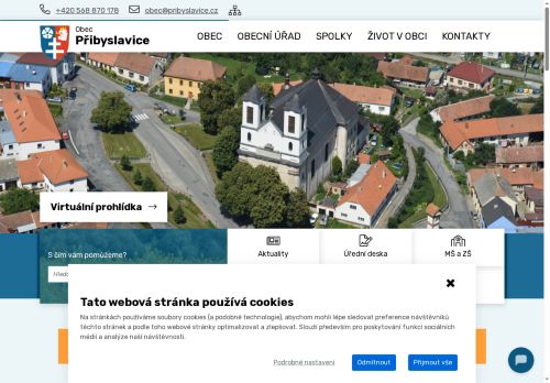 Zobrazit webové stránky Obecní úřad Přibyslavice