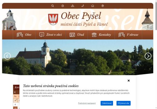 Zobrazit webové stránky Obecní úřad Pyšel